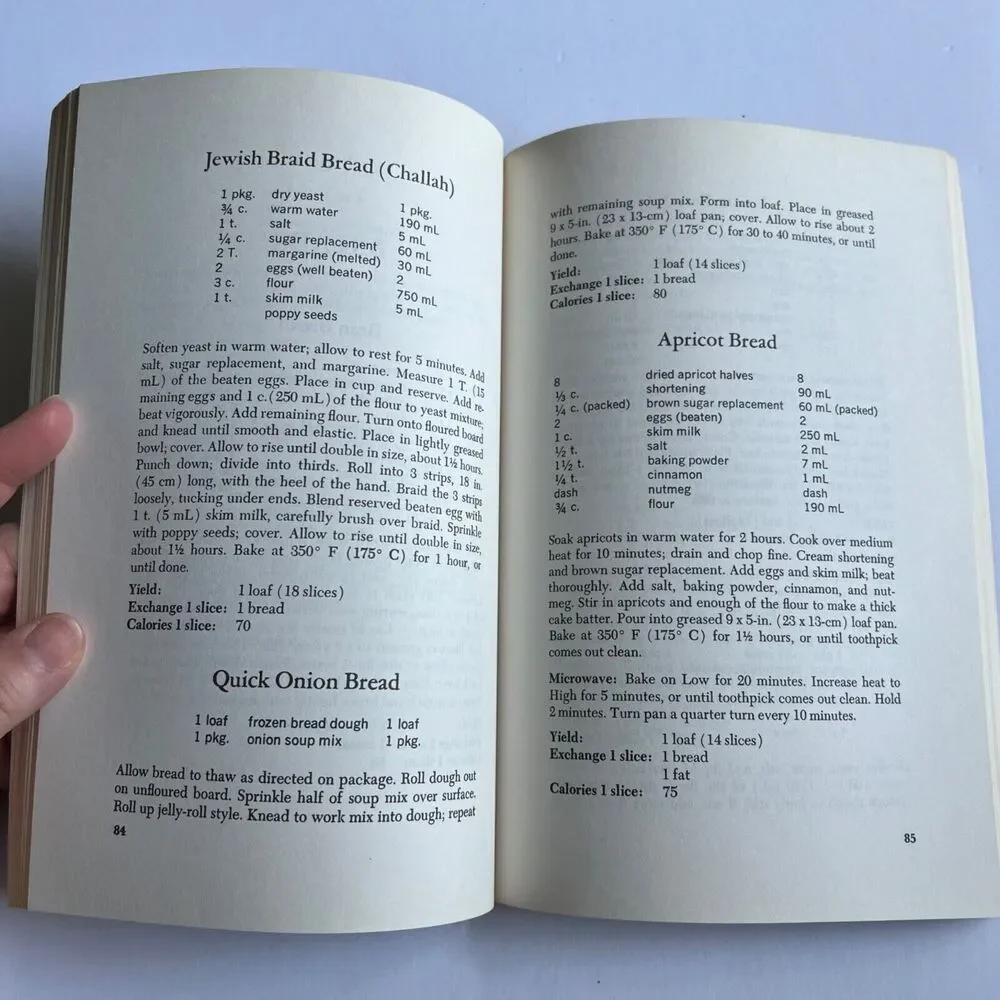 Vintage 1990 Cookbook The Complete Diabetic Cookbook Paperback